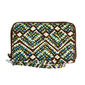 Vera Bradley RFID Grab & Go Wristlet Rain Forest New With Tags